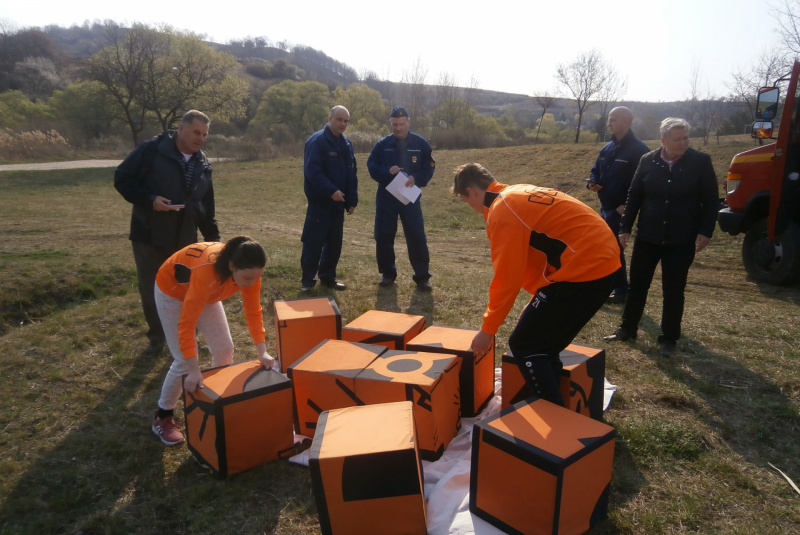 Súťaž mladých záchranárov - Varbó, Maďarsko