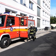 Cvičenie „Rozsiahly požiar zariadenia na ubytovanie“ (26.6.2015)
