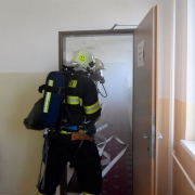Cvičenie „Rozsiahly požiar zariadenia na ubytovanie“ (26.6.2015)