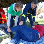 Súťaž mladých záchranárov župného kola Vedomosti môžu zachrániť 