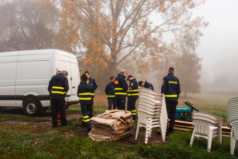 Zamestnanie referátu CO, BOZP a PO - Bernátovce (16.10.2019)