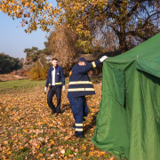 Zamestnanie referátu CO, BOZP a PO - Bernátovce (16.10.2019)