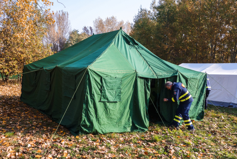 Zamestnanie referátu CO, BOZP a PO - Bernátovce (16.10.2019)