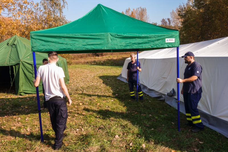 Zamestnanie referátu CO, BOZP a PO - Bernátovce (16.10.2019)