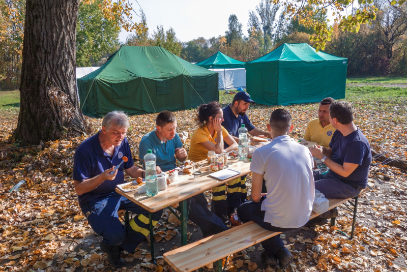 Zamestnanie referátu CO, BOZP a PO - Bernátovce (16.10.2019)