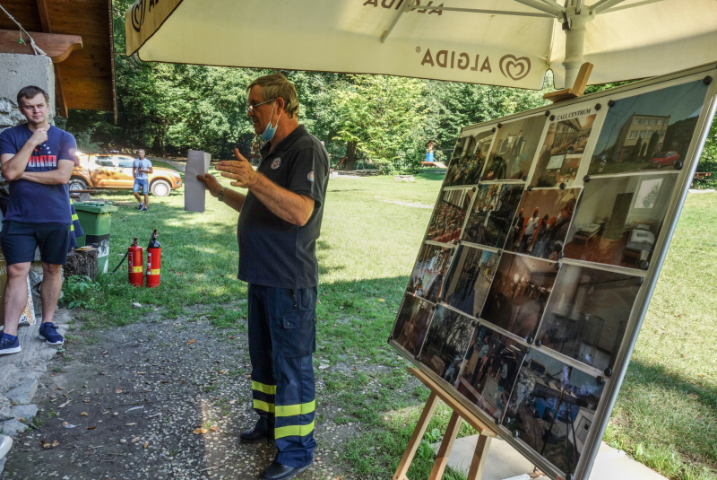 Príprava štábu CO a zamestnancov MÚ MČ Košice - Západ (10.9.2020