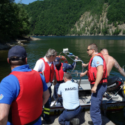 Povodňový výcvik povodňovej záchrannej služby (16.6.2021)