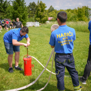 Okresné kolo mladých záchranárov civilnej ochrany (CVČ Popradská