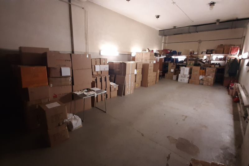 Sklad ochranných prostriedkov COVID-19