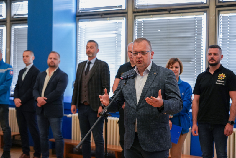 Krajské kolo Súťaže mladých záchranárov civilnej ochrany (CVČ Po