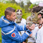 Krajské kolo Súťaže mladých záchranárov civilnej ochrany (CVČ Po