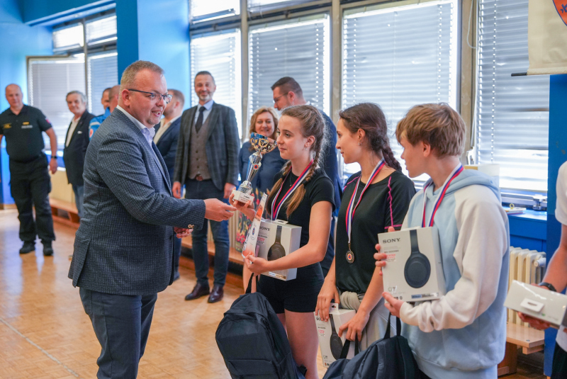 Krajské kolo Súťaže mladých záchranárov civilnej ochrany (CVČ Po