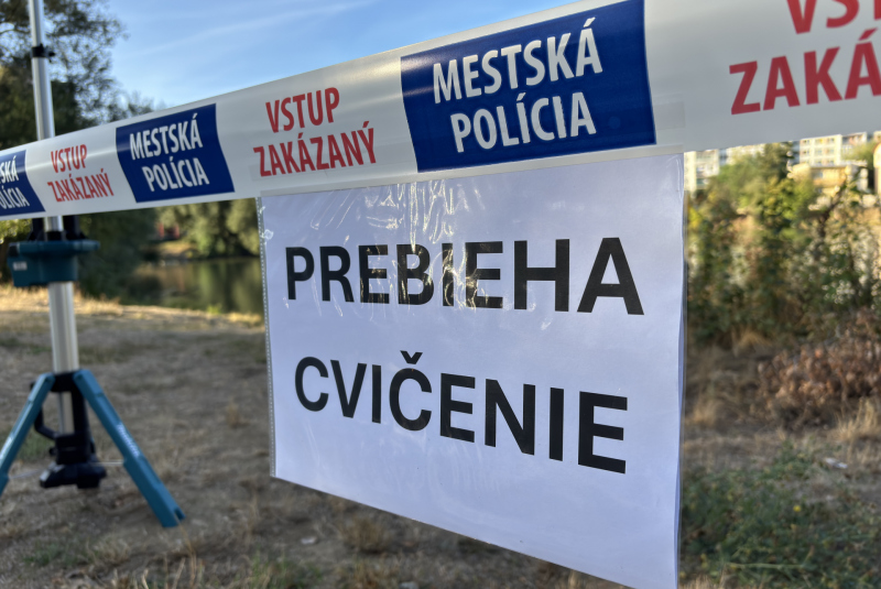 Cvičenie „Záchrana Košice 2026“, MČ Nad Jazerom, Košice (1.10.20