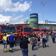 Deň hasičov - OC Optima, Košice (7.5.2015)